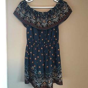 Off the shoulder // Romper // Boho